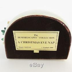 A CHRISTMAS EVE NAP Hummelscapes #1022-D & A Nap Hummel #534 NEW IN BOX