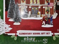 A Christmas Story Dept 56 Elementary School Gift Set RARE SET