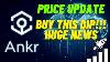 Ankr Coin Price Prediction Huge Update In Price Ankr Cryptocurrency