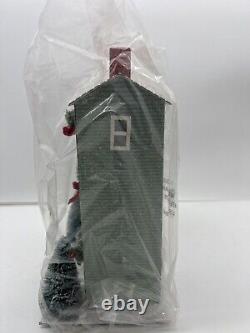 Anthropologie George & Viv Light-Up Village House Store Tea Sugar Plum Set of 4