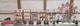 Anthropologie Lighted Christmas Village Set 7pc Buildings Ferris Wheel Car