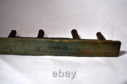 Antique 1920's German Putz Village Twig Fence, Erzgebirge Primitive Miniature