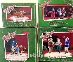 Awesome Large Lot Department 56, A Christmas Story Village Figurines, Ralphie