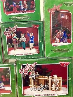 Awesome Large Lot Department 56, A Christmas Story Village Figurines, Ralphie