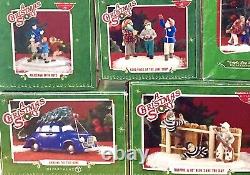 Awesome Large Lot Department 56, A Christmas Story Village Figurines, Ralphie