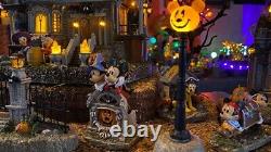 (BRAND NEW) Disney Halloween Village Set, 12-piece