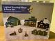 BSA Boy Scout Lighted Village 8-Pc Boxed Set New