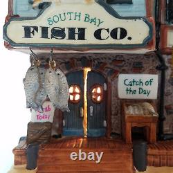 Beauty Restored Lemax 2001 South Bay Fish Co. Caddington Village #15575 Perkin's