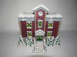 Bedford Falls High School Enesco It's A Wonderful Life Series 3 Lighted House