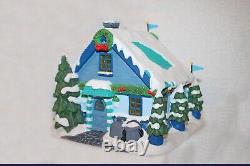 Bradford Exchange Hawthorne Village Rudolph's Christmas Town Bumble's Barber NIB