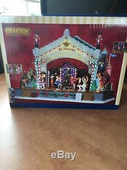 Brand new in box Lemax Retired The Nutcracker ballet suite, animated lighted