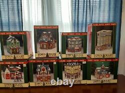COCA COLA TOWN SQUARE COLLECTION Bldgs 1990s lot of 8