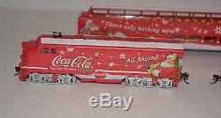 Coke Coca Cola Ho Train Set Hawthorne Village 2015 Christmas Village Collectibl