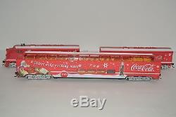Coke Coca Cola Ho Train Set Hawthorne Village 2015 Christmas Village Collectibl