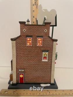 COMPLETE! Dept 56 Coca-Cola Soda Fountain Christmas in the City Village 59221