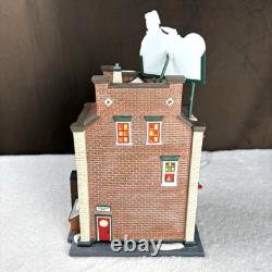 COMPLETE! Dept 56 Coca-Cola Soda Fountain Christmas in the City Village 59221