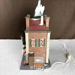 COMPLETE! Dept 56 Coca-Cola Soda Fountain Christmas in the City Village 59221