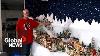 Calgary Couple S 8k Christmas Village Display 35 Years In The Making
