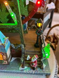 Carole Towne Collection Santas Christmas Ferris Wheel LED Lights Holiday Decor