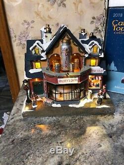 Carole Towne Lemax Animated Malvey's Dairy NIB Christmas Village Lighted Musical