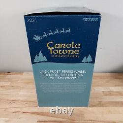 Carole Towne Lighted/Musical Jack Frost Ferris Wheel Christmas Animated Display