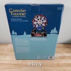 Carole Towne Lighted/Musical Jack Frost Ferris Wheel Christmas Animated Display