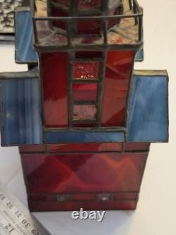 Century Classics Stained Glass Light HOLLAND, MI Big Red Lighthouse Centuryville