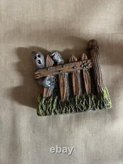 Cermic Haunted House 1977 Vintage? Bryon Mold New, 6 Piece, haunted Mansion, light
