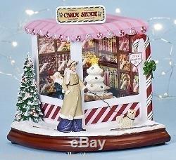 Christmas Decorations North Pole Candy Store Lighted, Musical And Animated