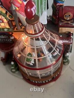 Christmas Department 56 North Pole Series M&M's Candy Factory withBox Works #56773