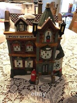 Christmas Grandeur Noel Victorian Village Lighted 1999 Vintage Houses Collector