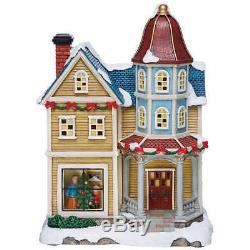 Christmas Holiday Village (30-piece Set) Lights, Music with 8 songs FAST SHIP