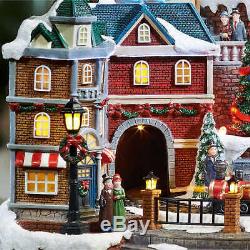 Christmas Train Village, Animated with Lights, Sounds FAST SHIPPING