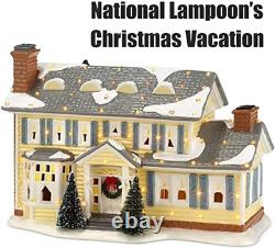 Christmas Vacation Holiday Villages House Lighted Building Decoration (8pcs)
