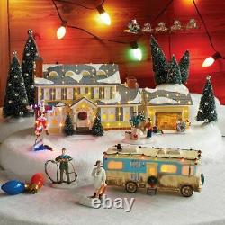 Christmas Vacation Village, Griswold Holiday House, Vacation Lighted Building
