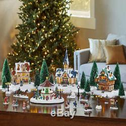 Christmas Village (30 pc set) with Lights & Music, Battery Operated In/Outdoor