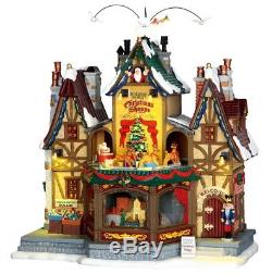 Christmas Village Building Figurine Holiday Hamlet House Decoration Accessory