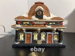 Christmas Village Collection 8 Homes Lot With Accessories 8-9H