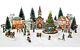 Christmas Village Holiday Town Square Vintage Style Musical Carols LED Lit 30 Pc