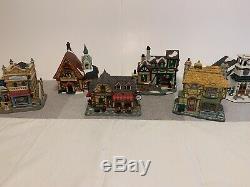 Christmas Village Houses And Decorations Set OFFERS WELCOME! Looking to sell