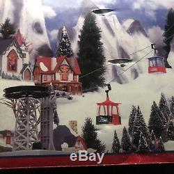 Christmas Village Lemax Ski Gondola NIB Rare