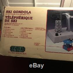 Christmas Village Lemax Ski Gondola NIB Rare