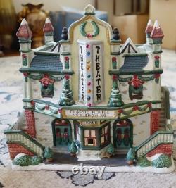 Christmas Village Porcelain 9 Buildings
