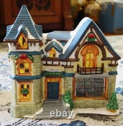 Christmas Village Porcelain 9 Buildings