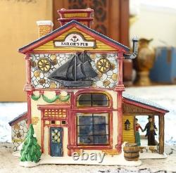 Christmas Village Porcelain 9 Buildings