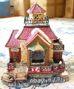 Christmas Village Porcelain 9 Buildings