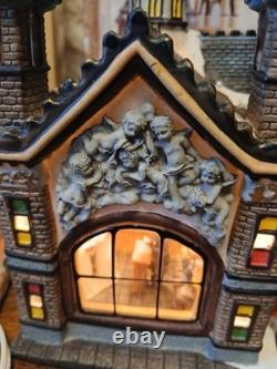 Christmas Village Set Of 3 Spec. Edit. With BONUS figurines