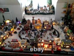 Christmas Village lot & accesories