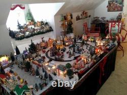 Christmas Village lot & accesories