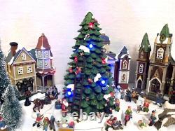 Christmas Village with Lights and Music Village 30 Pc Set Holiday (see Details)